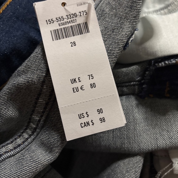 NWT Abercrombie ultra high rise 90s jeans - Picture 3 of 4